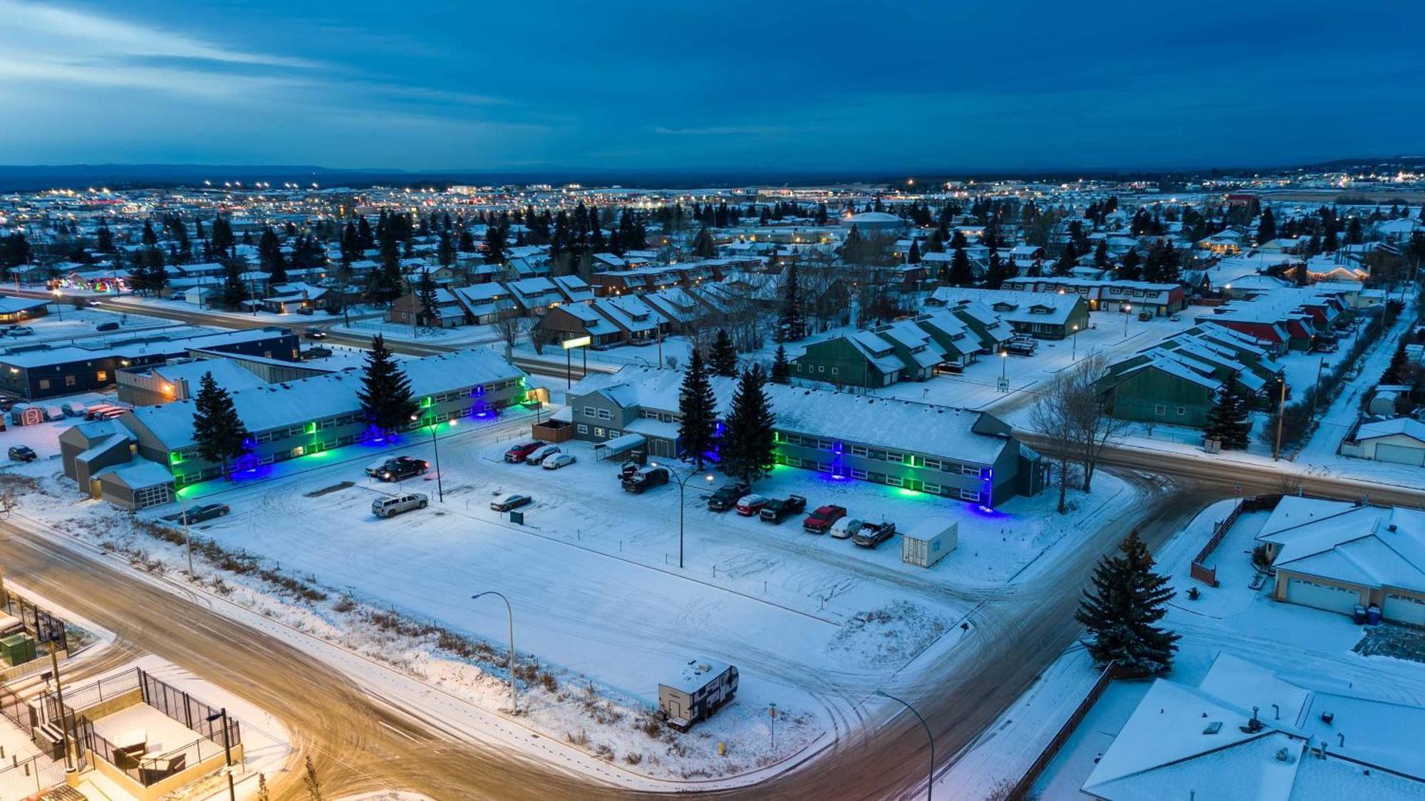Northern Lights Inn Fort St. John ภายนอก รูปภาพ