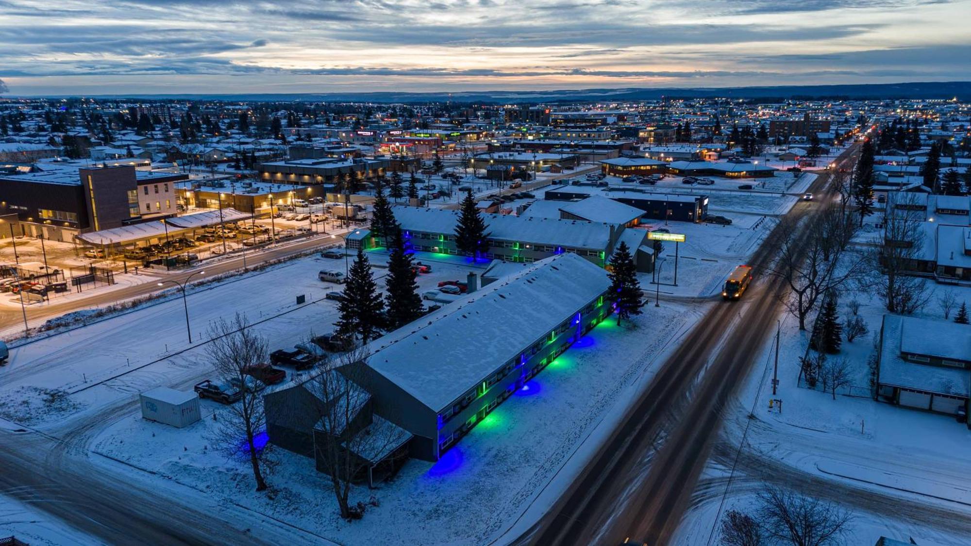 Northern Lights Inn Fort St. John ภายนอก รูปภาพ
